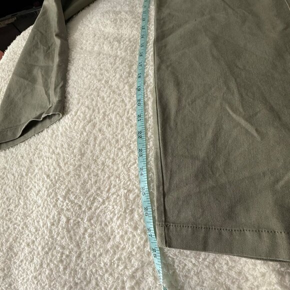 Z Supply Womens Sage Green Stretch Twill Jumpsuit Size S With Tags - Picture 3 of 9